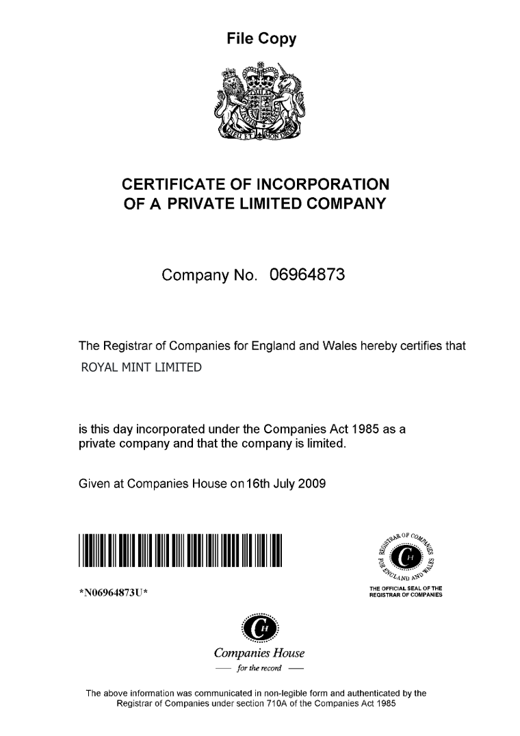 Cert file